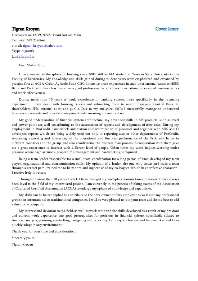 Fast Learner Cover Letter Vorte
