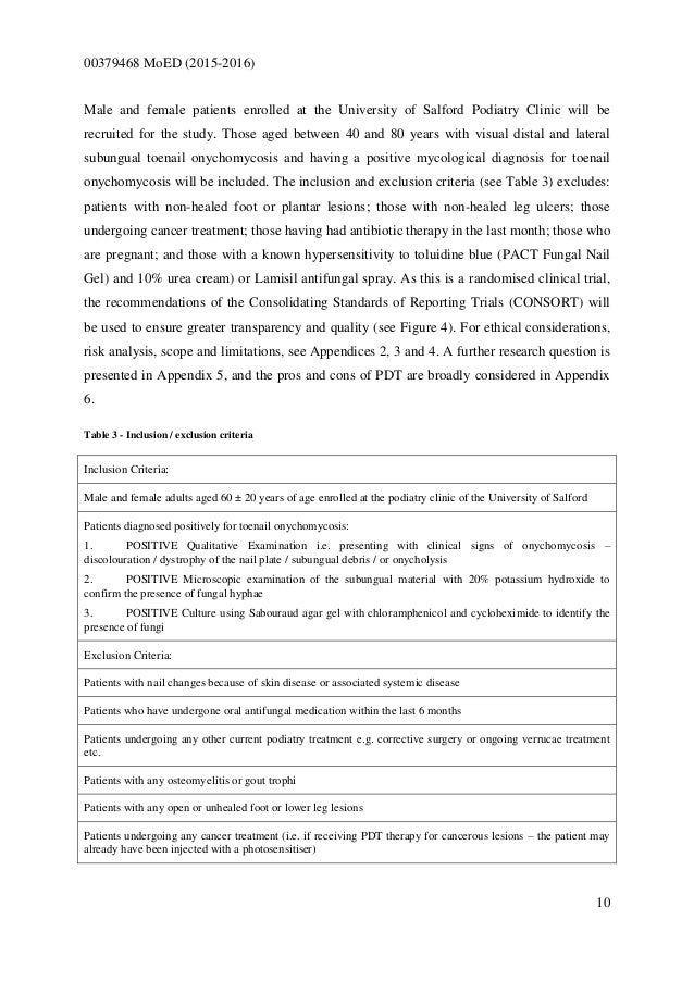 Dissertation bsc