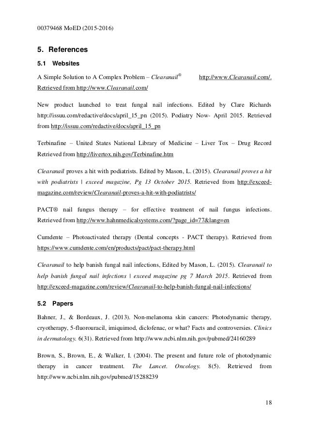 Dissertation bsc
