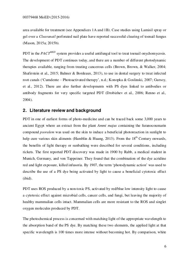 Dissertation bsc