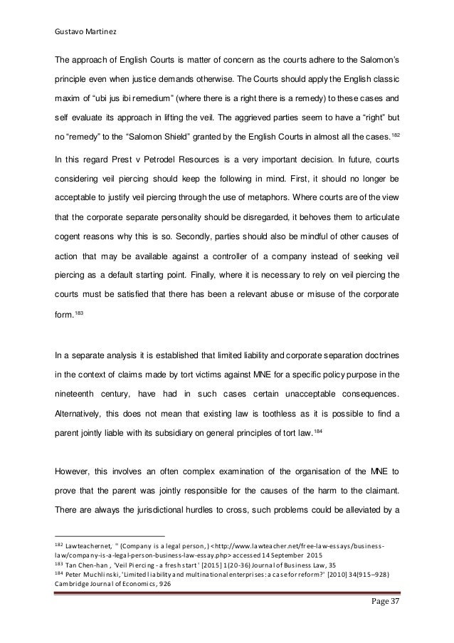 business law essays