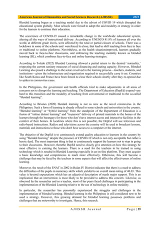 Face To Face and Blended Learning as Strategy in Teaching Mathematics | PDF