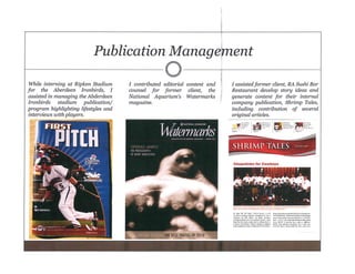 publications