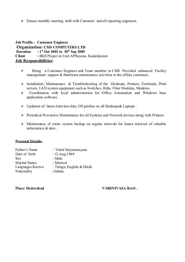 cms resume umfosoft