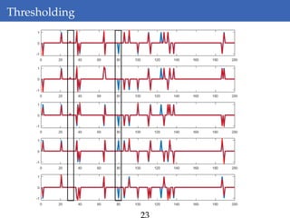 Thresholding
23
 