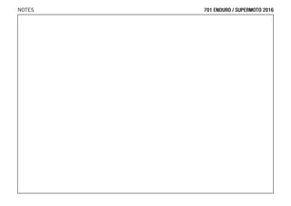 NOTES 770011 EENNDDUURROO // SSUUPPEERRMMOOTTOO 22001166
 