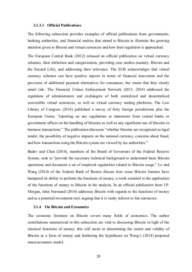 Research paper on bitcoin picture