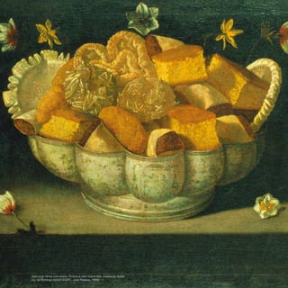 74
Natureza morta com bolos. Pintura a óleo sobre tela. Josefa de Ayala
(ou de Óbidos) (©ADF/DGPC, José Pessoa, 1999).
 