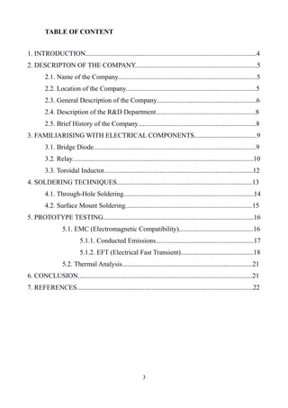 OKIDA Electronics Internship Report | PDF