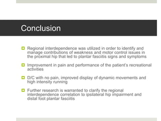 Regional Interdependence of LE Pathology | PPTX