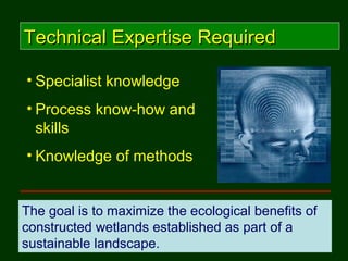• Specialist knowledge
• Process know-how and
skills
• Knowledge of methods
Technical Expertise RequiredTechnical Expertis...