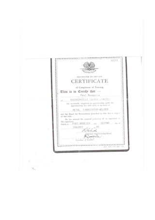 Resume_Trade Certificate