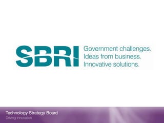 VFB 2013 - Grants and Vouchers - Technology Strategy Board Slide 19