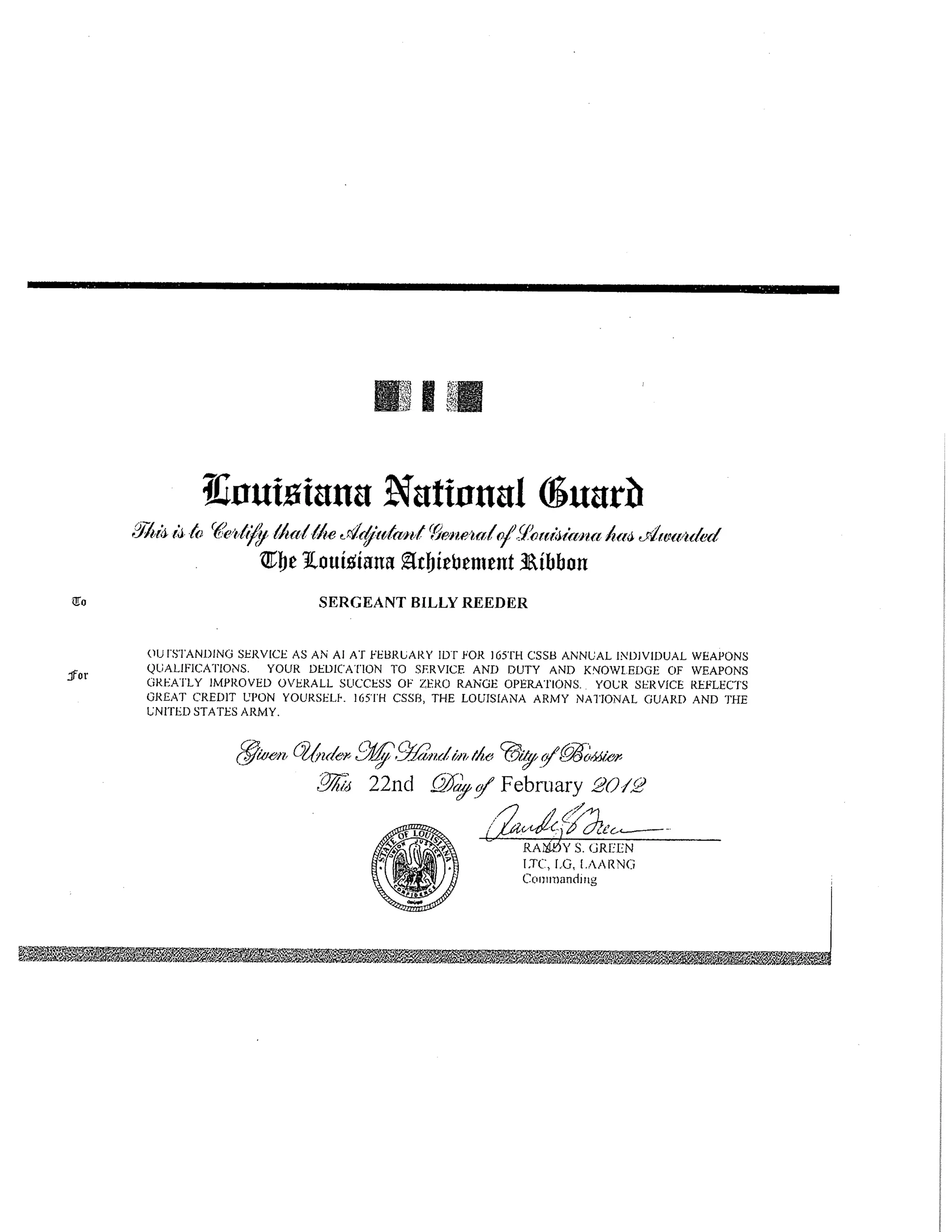 awards and credentials