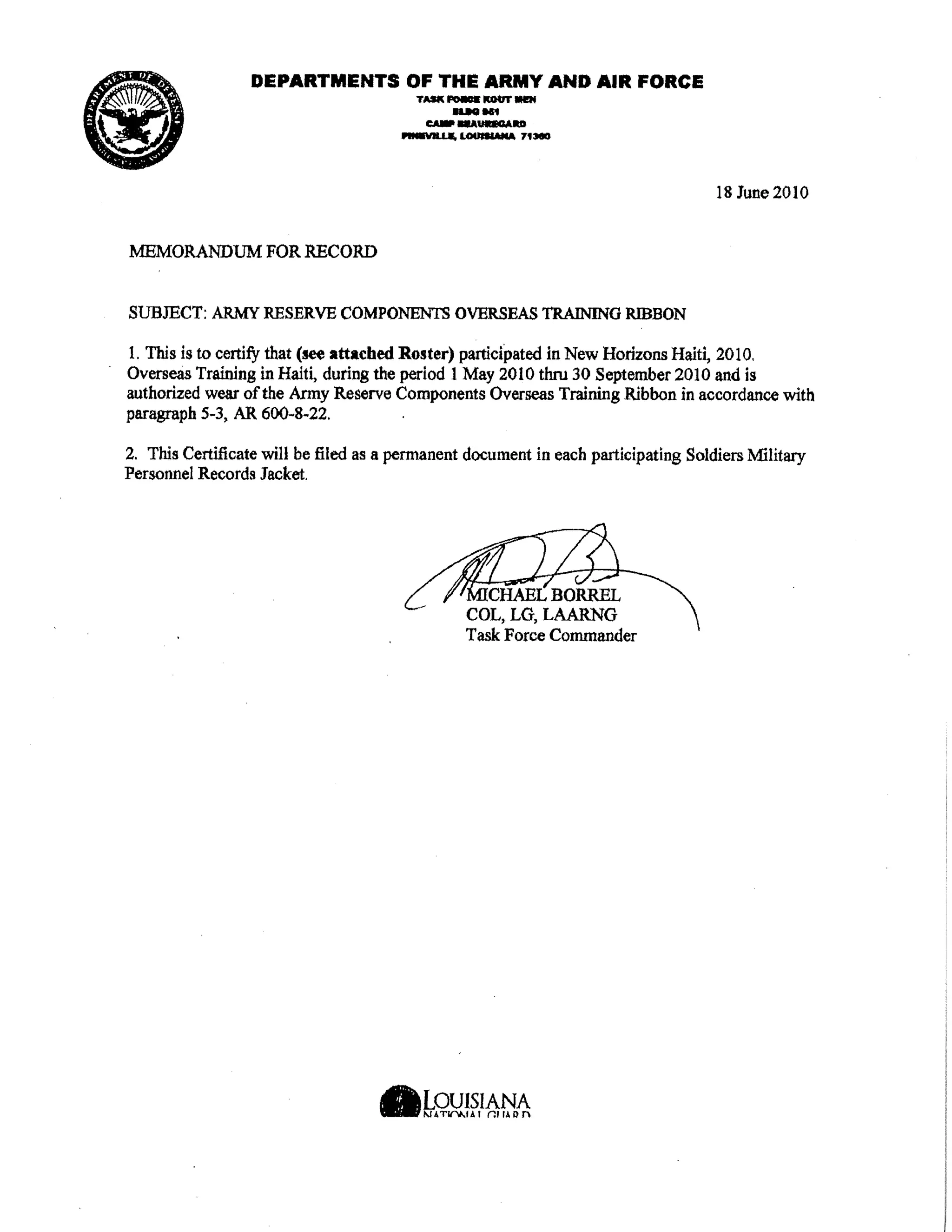 awards and credentials