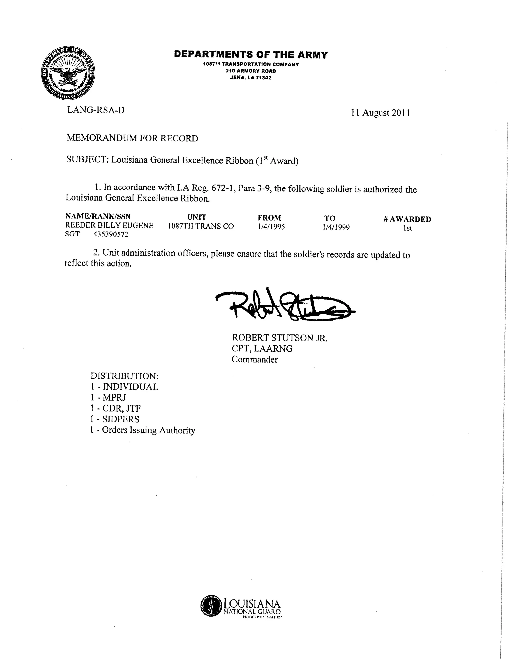 awards and credentials