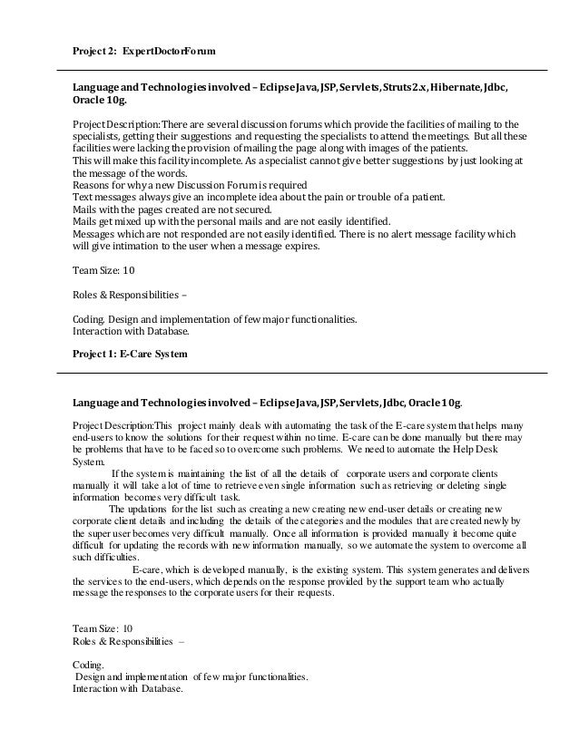 java developer roles and responsibilities