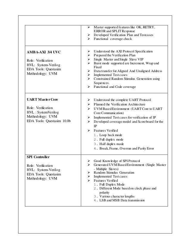 darshan dehuniya resume asic verification engineer 1 verification engineer resumes