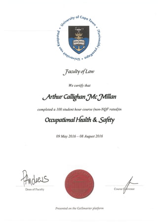 UCT_CERTIFICATE