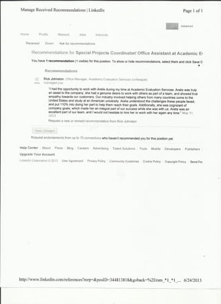 AES-Linkedin Letter Recommendation