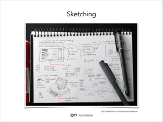 Sketching

http://www.flickr.com/photos/purecaffeine/

 