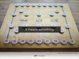 It means something

Image via Ronald Sarayudej, CC License.

 