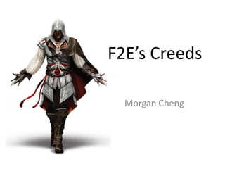 F2E’s Creeds Morgan Cheng 