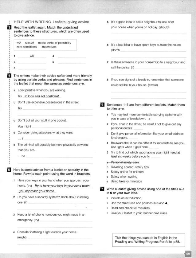 Workbook With Key