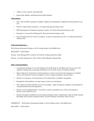 Mohammad CV | DOCX