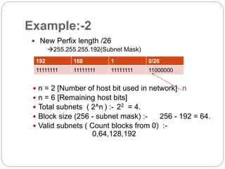 Subnetting Presentation | PPTX