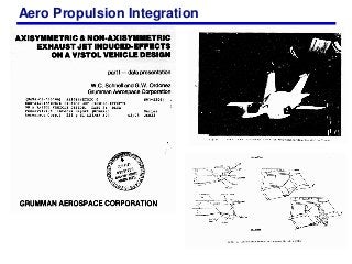 Aero Propulsion Integration
 