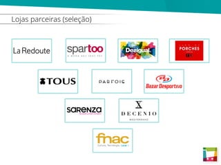 Lojas parceiras (seleção)
 