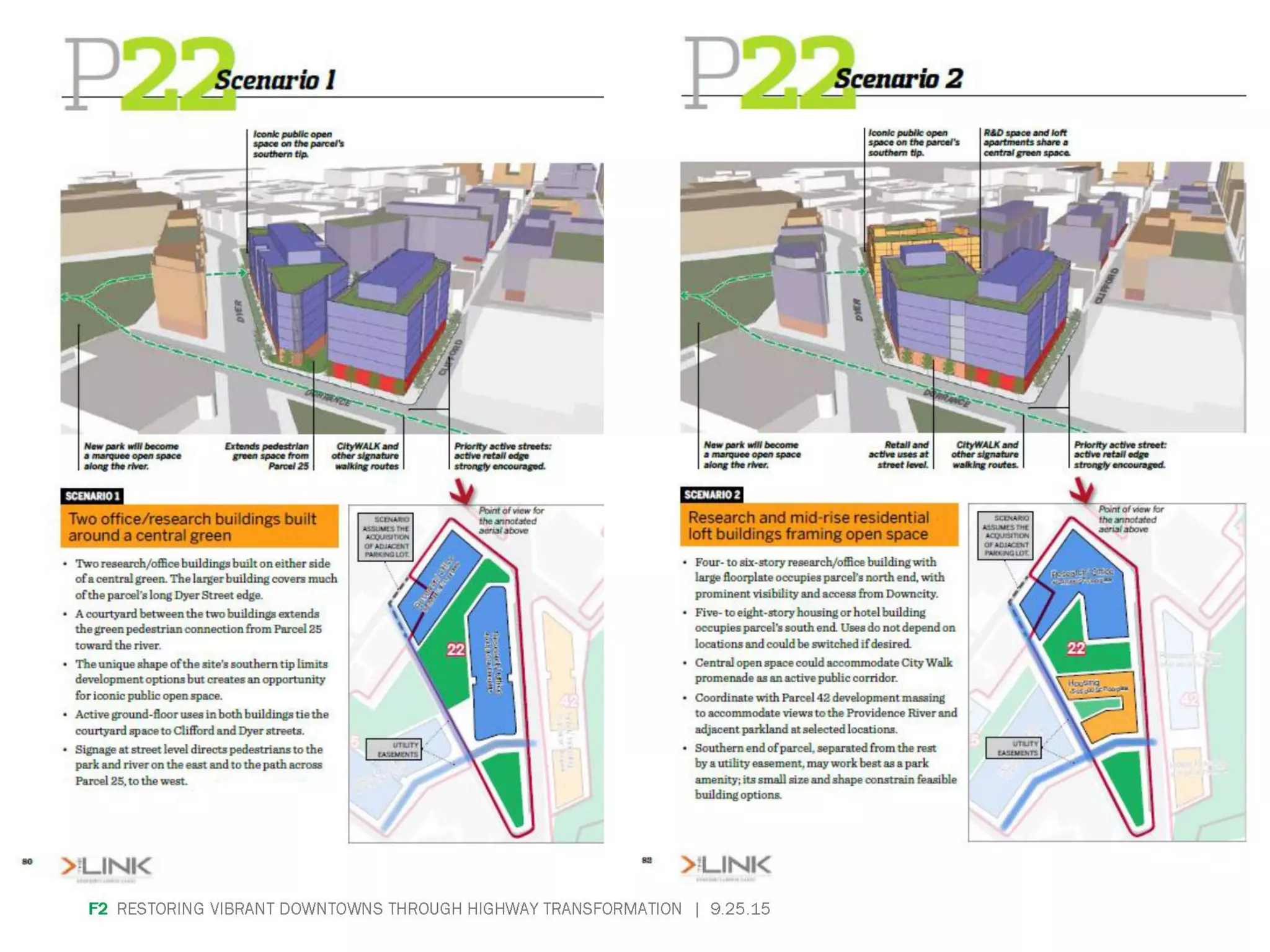 F2 RESTORING VIBRANT DOWNTOWNS THROUGH
HIGHWAY TRANSFORMATION | 9.25.15
 