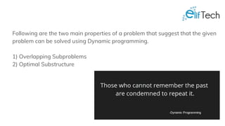 Dynamic programming - fundamentals review | PPT