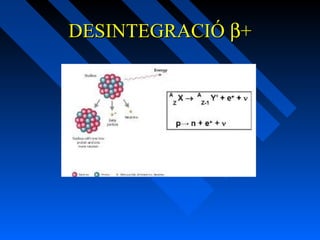DESINTEGRACIÓ β+

 