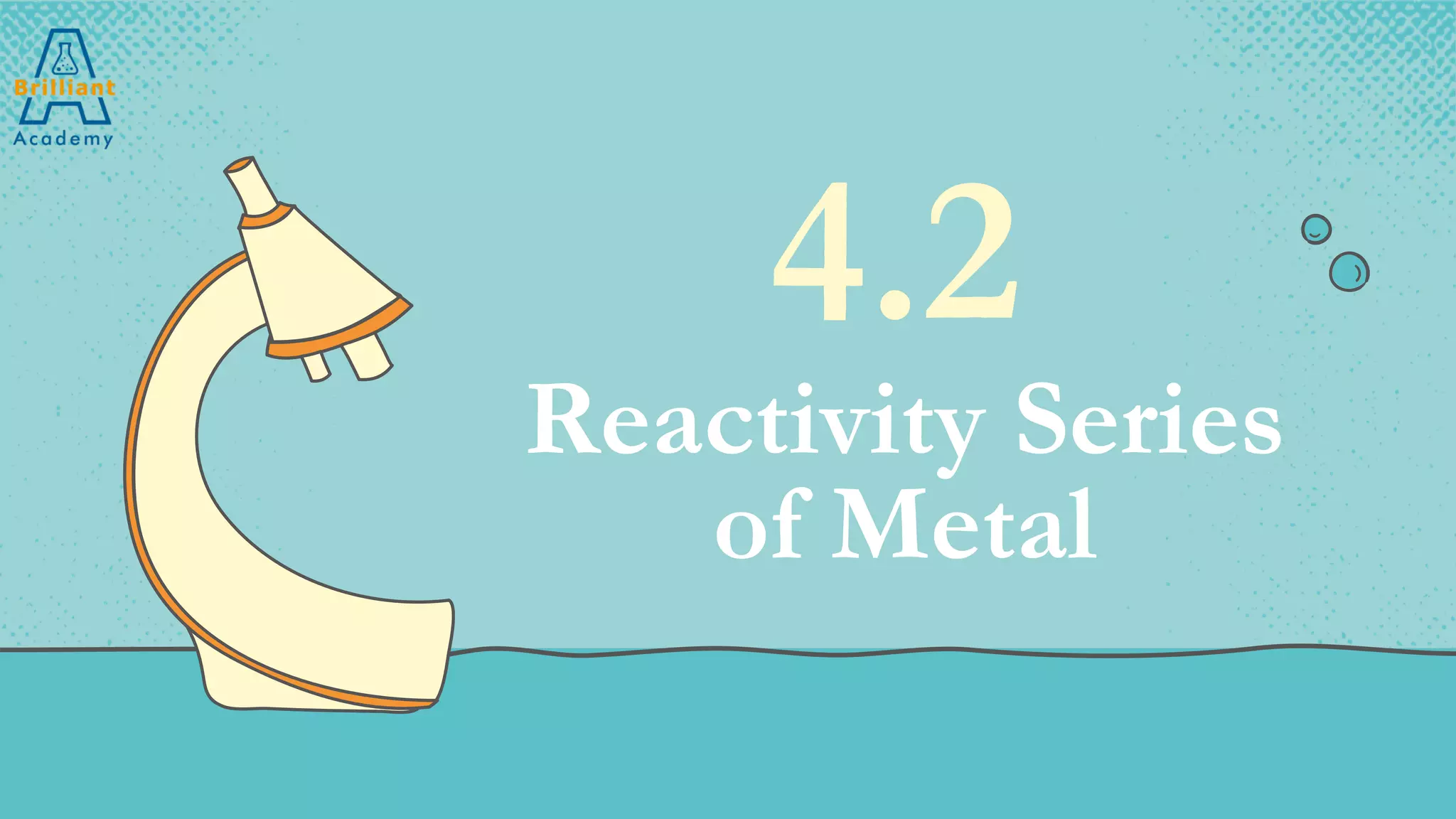4.2
Reactivity Series
of Metal
 