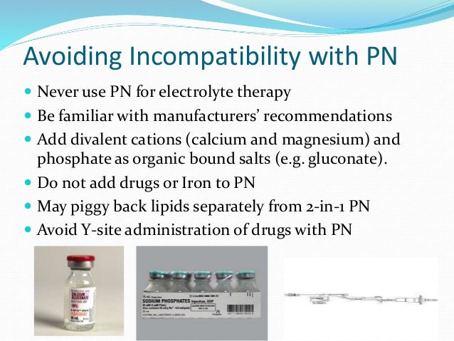 IV Drug Incompatibilities
