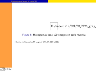 Histogramas del grosor de capas SEI




                                                                 E:/materials/SEI/CM_PPT5_gray_

                            Figura 5: Histogramas cada 100 ensayos en cada muestra

                   Domke, J. ; Radmacher, M. Langmuir 1998, 14, 3320 a 3325.




ges/CMA CS.jpg
 