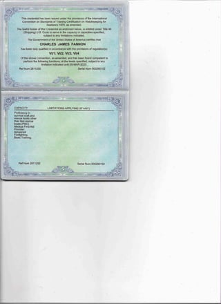 MMC, TWIC, MEDICAL 2