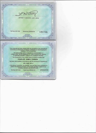 MMC, TWIC, MEDICAL 2