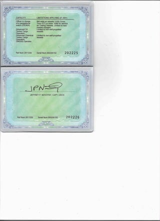 MMC, TWIC, MEDICAL 2