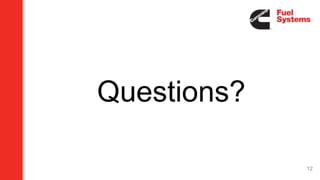 Questions?
12
 