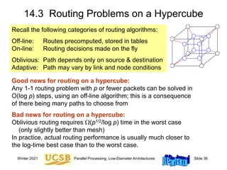 Oblivious Routing Route Function Sorting and Routing on Hypercubes and Hypercubic Architectures | PPT