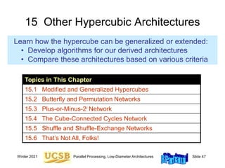 Sorting and Routing on Hypercubes and Hypercubic Architectures | PPT
