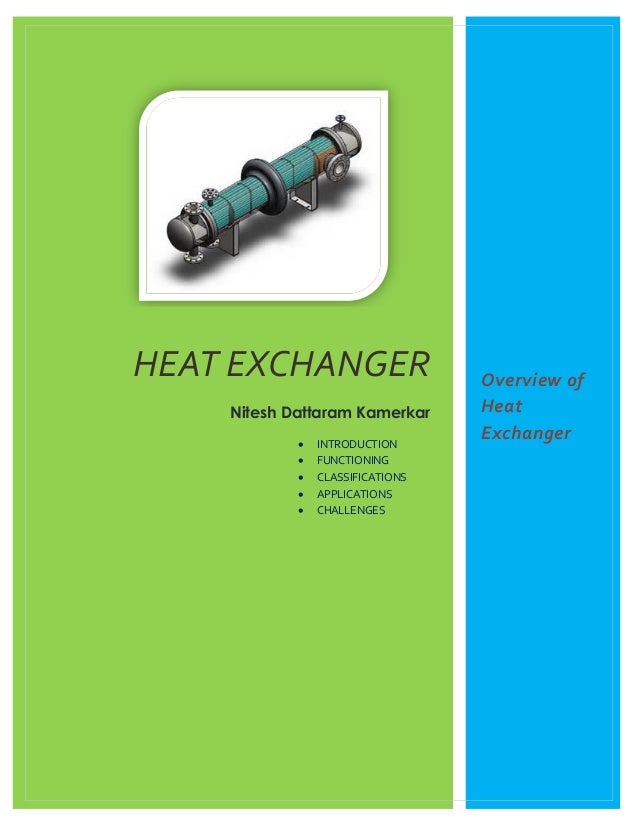 heat slideshare exchanger