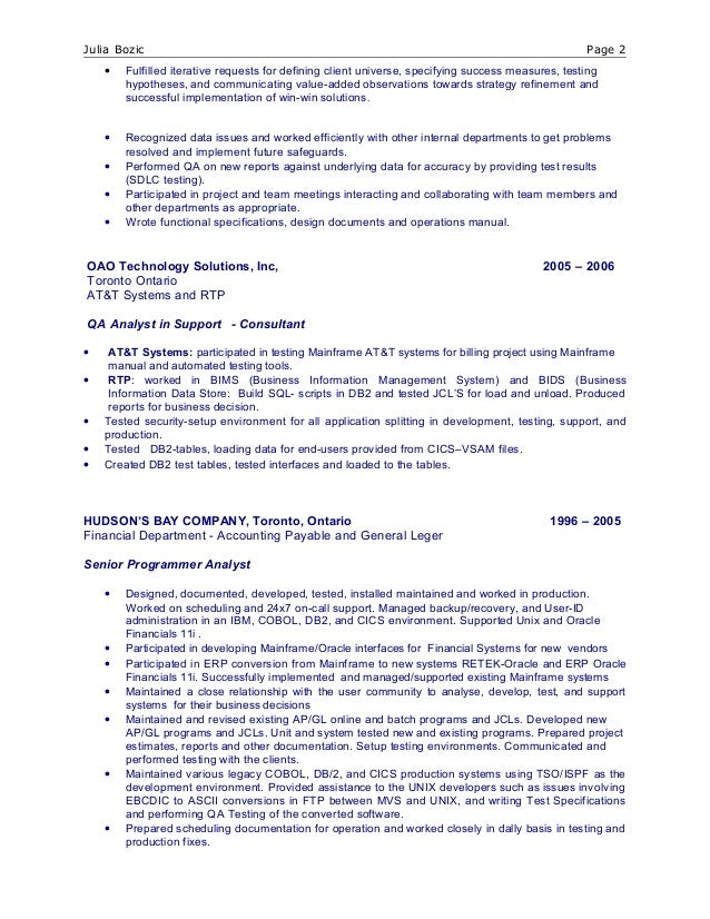 teradata resume