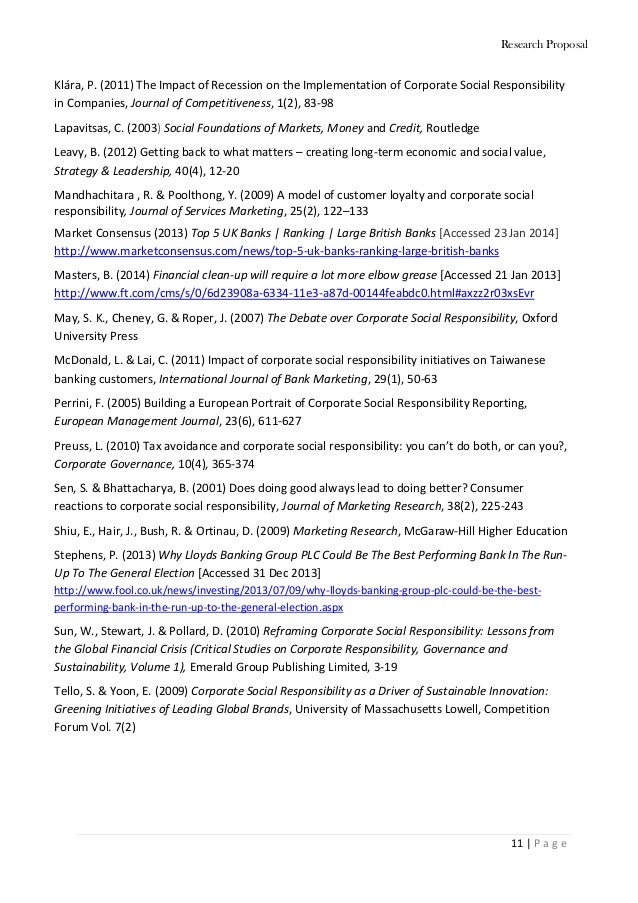 Research Proposal on Corporate Social Responsibility Assignment | Total Assignment Help