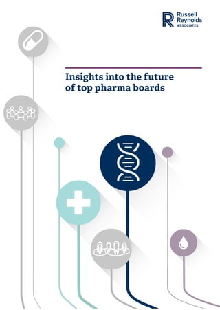 Insights into the future
of top pharma boards
 