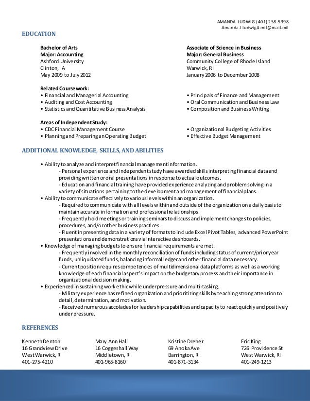 management analyst resumes