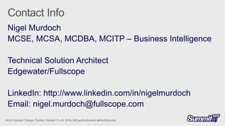 Modifying and Creating SSAS Cubes for Dynamics AX2012 Linked In Edit 